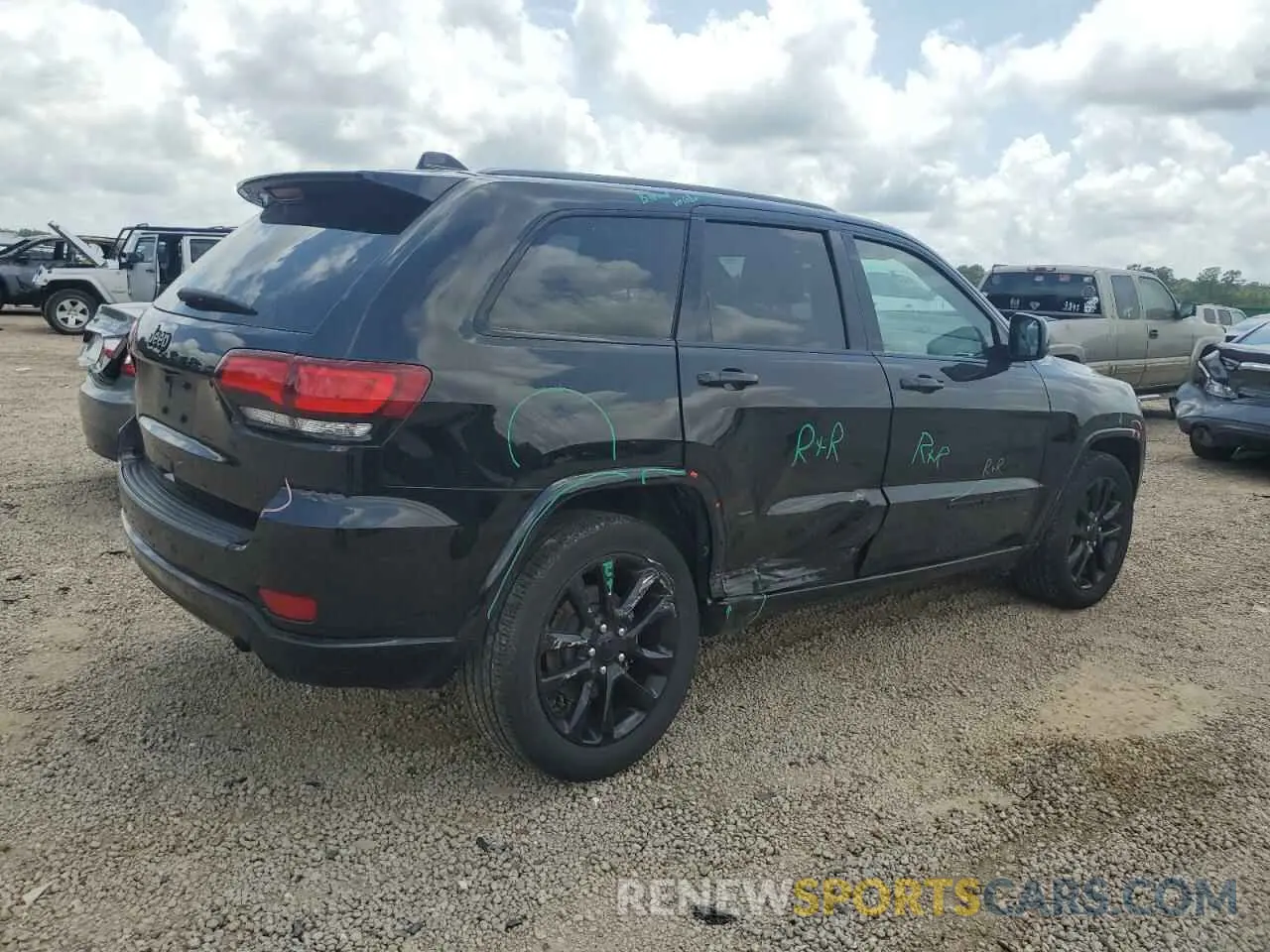 3 Photograph of a damaged car 1C4RJEAG6MC713552 JEEP GRAND CHER 2021