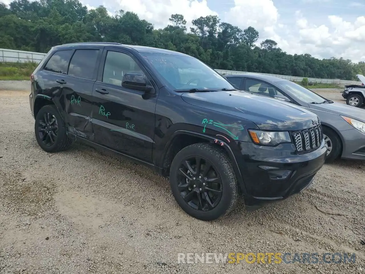 4 Photograph of a damaged car 1C4RJEAG6MC713552 JEEP GRAND CHER 2021