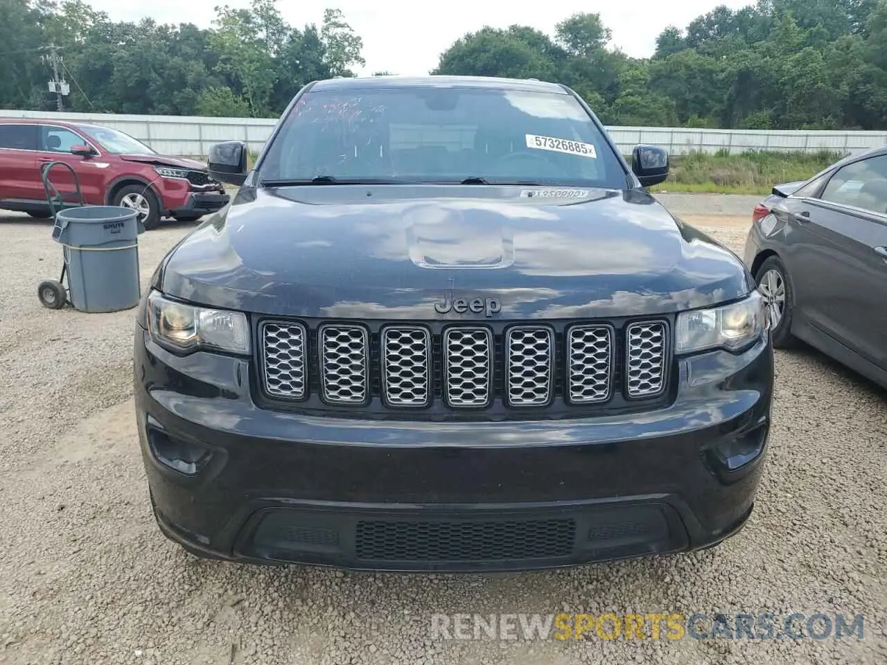 5 Photograph of a damaged car 1C4RJEAG6MC713552 JEEP GRAND CHER 2021