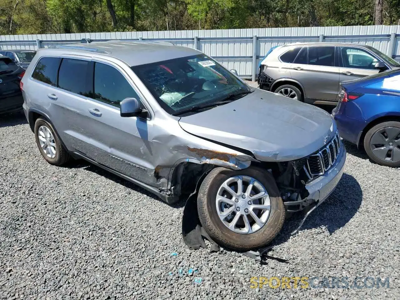 4 Photograph of a damaged car 1C4RJEAG7MC831190 JEEP GRAND CHER 2021