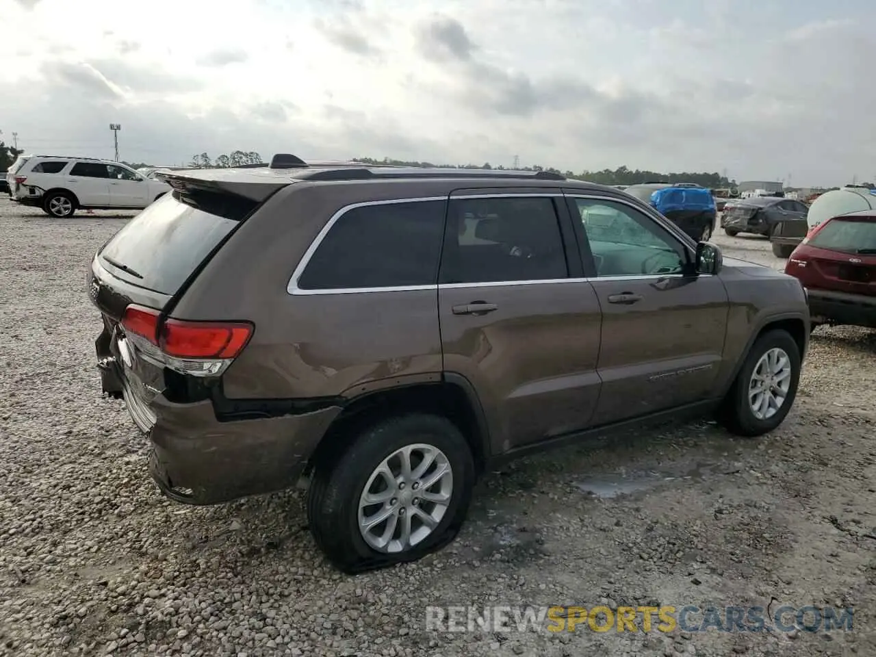 3 Photograph of a damaged car 1C4RJEAG8MC638787 JEEP GRAND CHER 2021