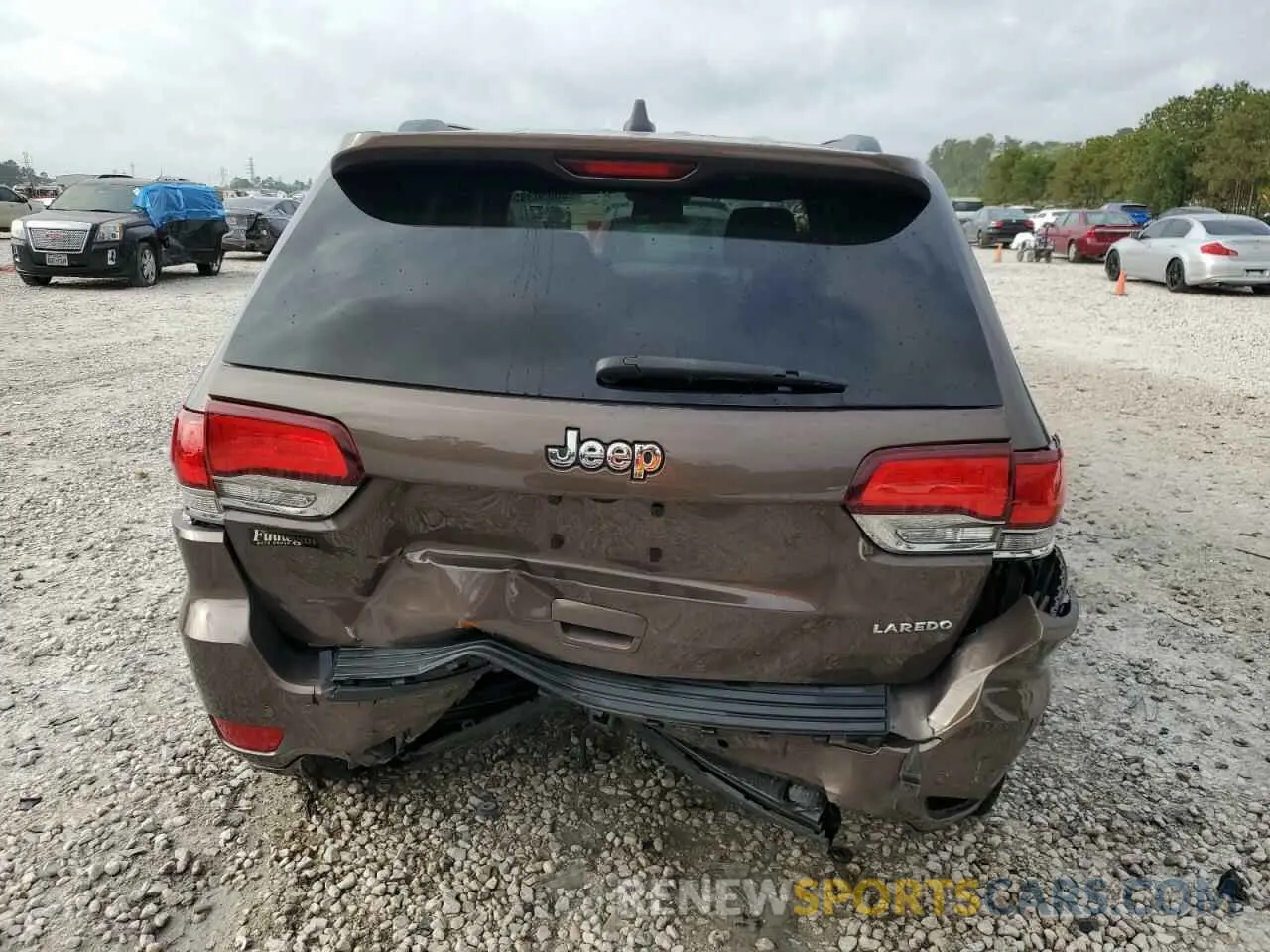 6 Photograph of a damaged car 1C4RJEAG8MC638787 JEEP GRAND CHER 2021