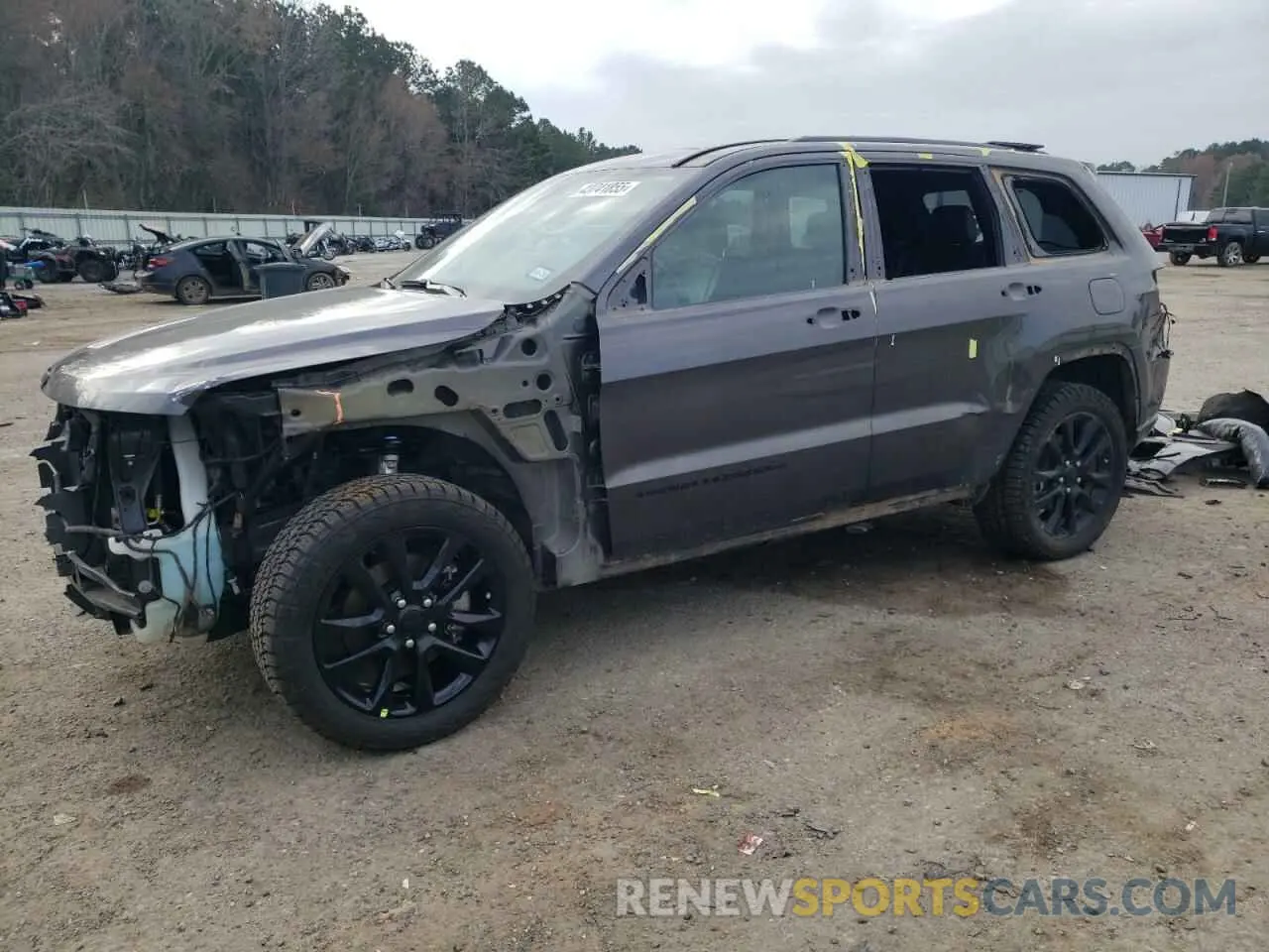 1 Photograph of a damaged car 1C4RJEAG8MC739120 JEEP GRAND CHER 2021