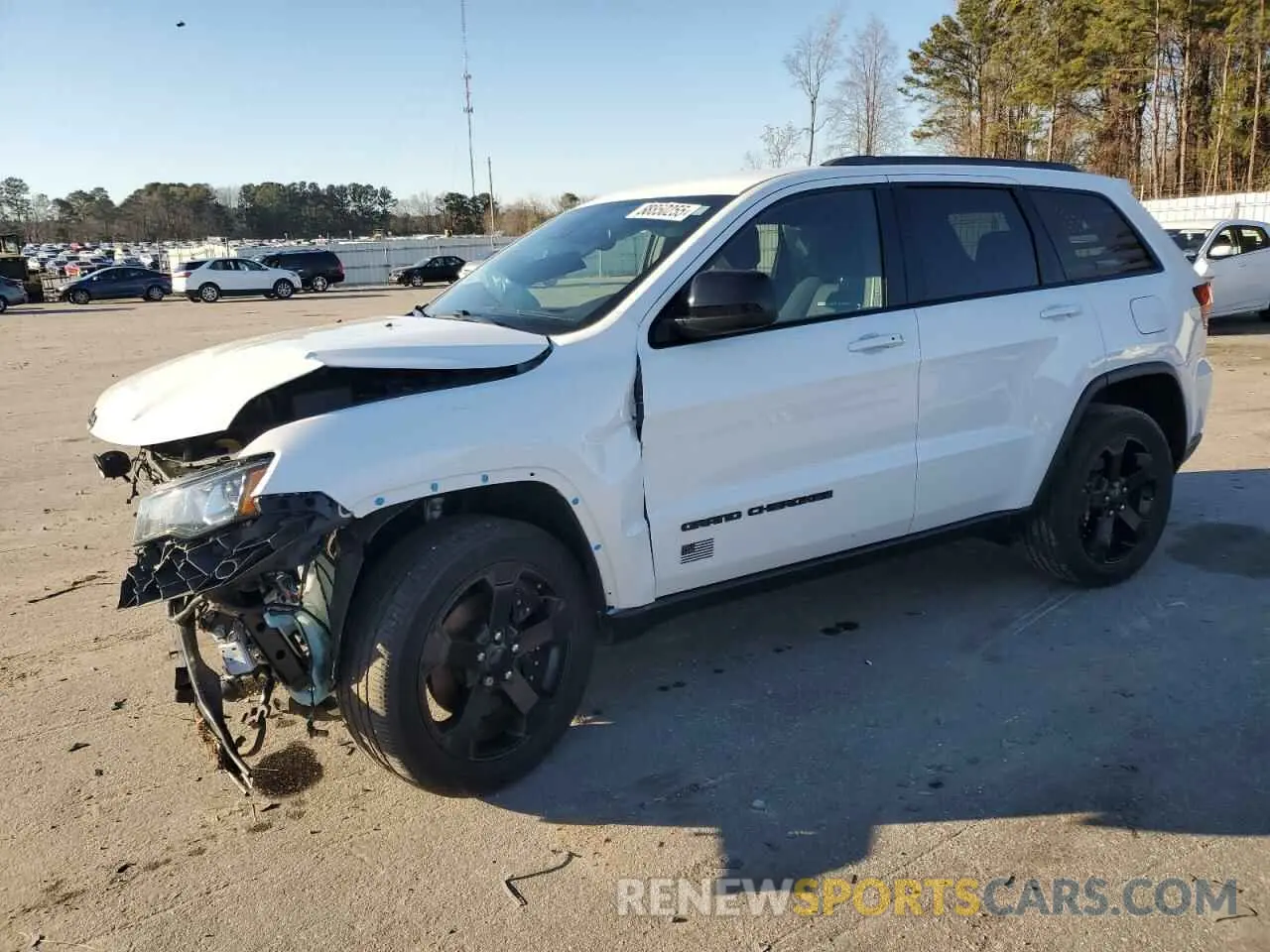 1 Photograph of a damaged car 1C4RJEAG8MC749095 JEEP GRAND CHER 2021