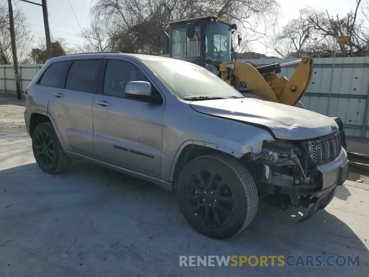 4 Photograph of a damaged car 1C4RJEAG8MC785403 JEEP GRAND CHER 2021