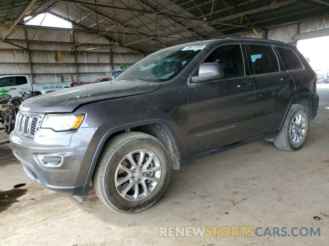 1 Photograph of a damaged car 1C4RJEAG8MC860827 JEEP GRAND CHER 2021