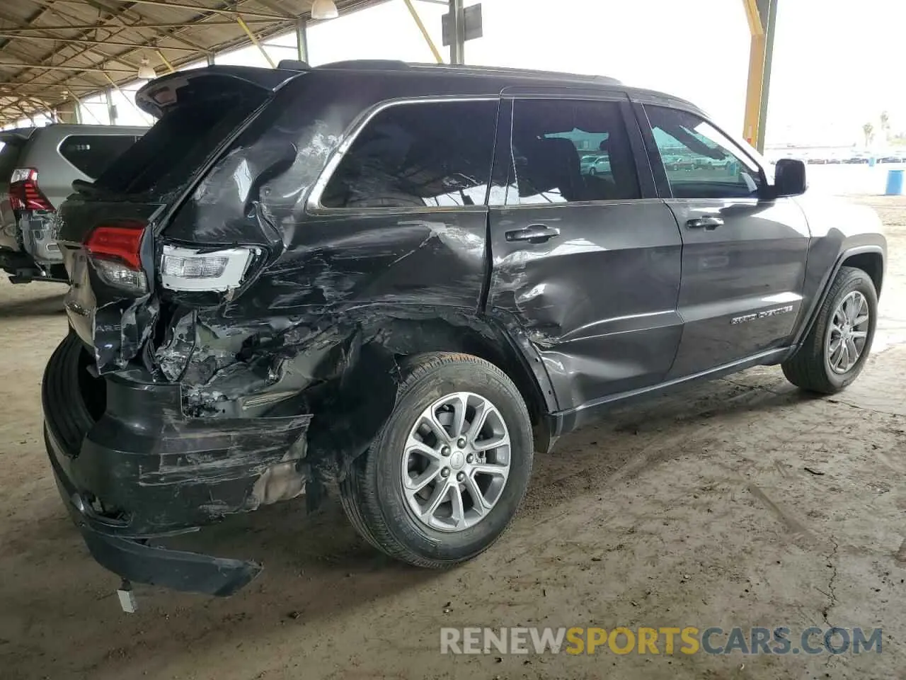 3 Photograph of a damaged car 1C4RJEAG8MC860827 JEEP GRAND CHER 2021