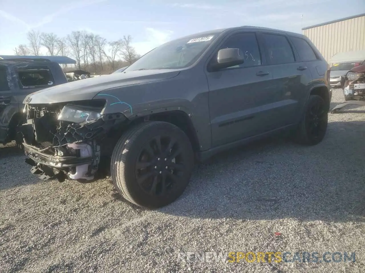 1 Photograph of a damaged car 1C4RJEAG9MC719328 JEEP GRAND CHER 2021