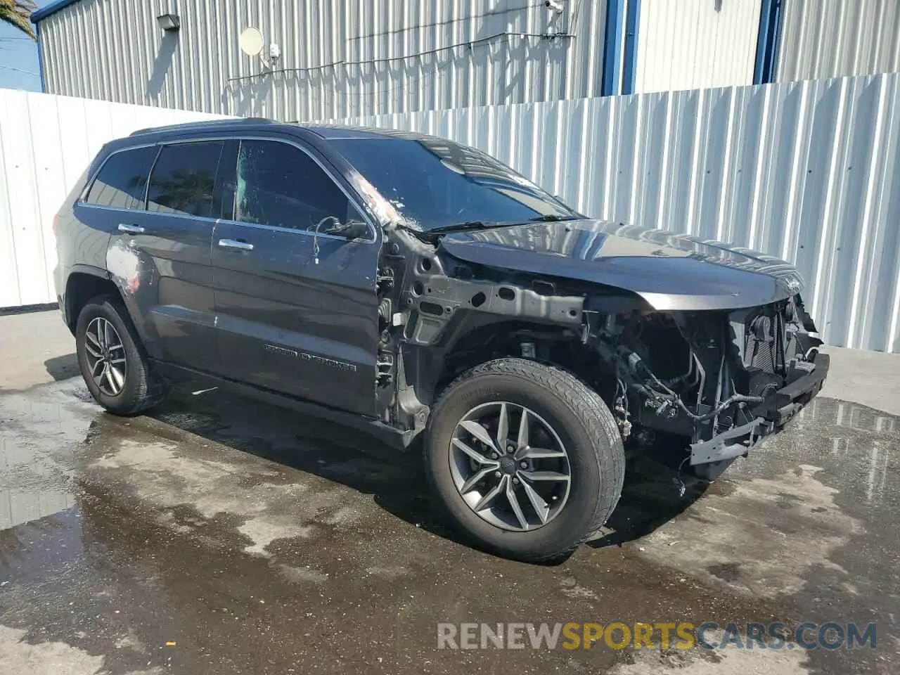 4 Photograph of a damaged car 1C4RJEBG1MC629573 JEEP GRAND CHER 2021