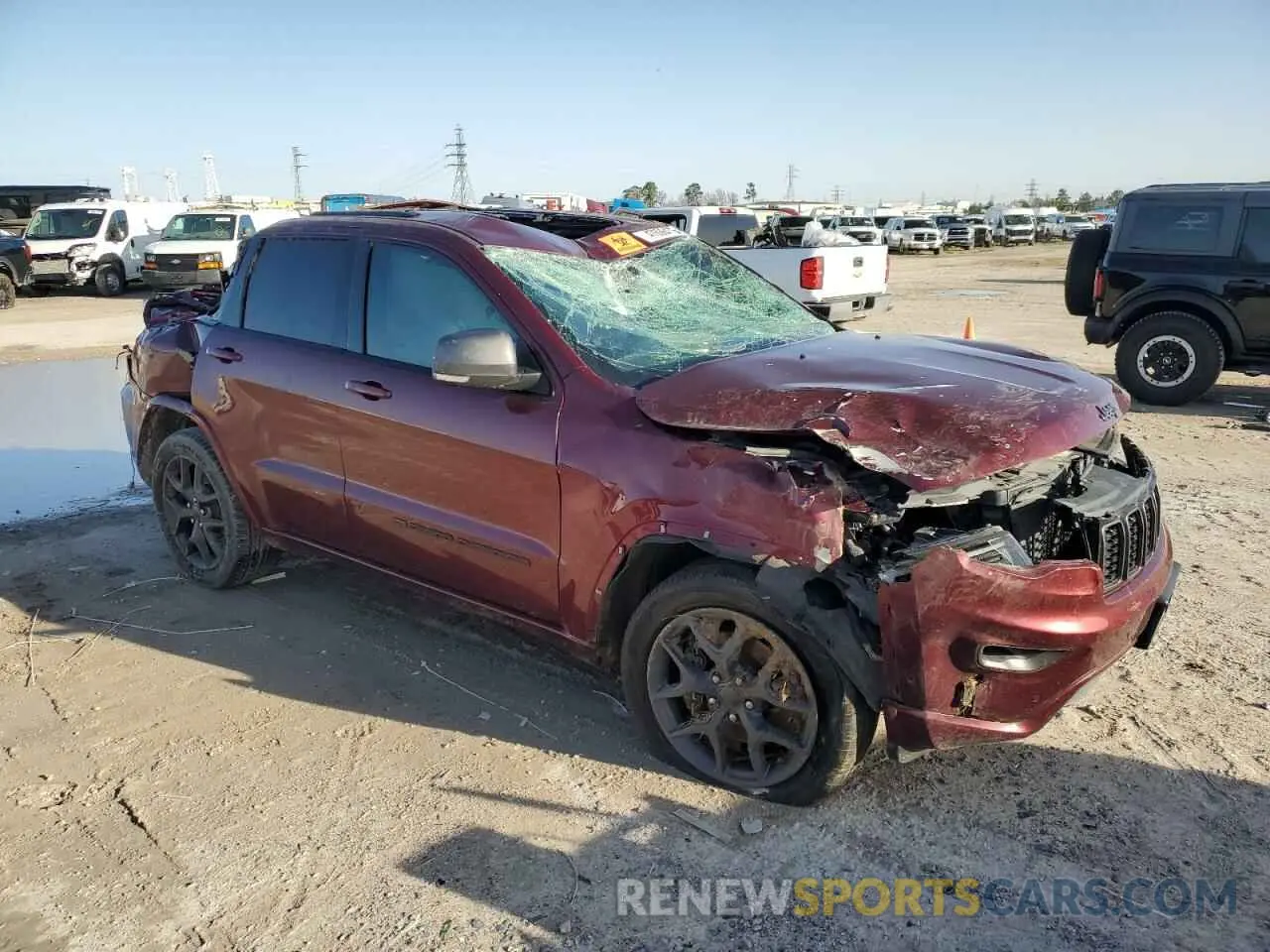 4 Photograph of a damaged car 1C4RJEBG2MC538702 JEEP GRAND CHER 2021