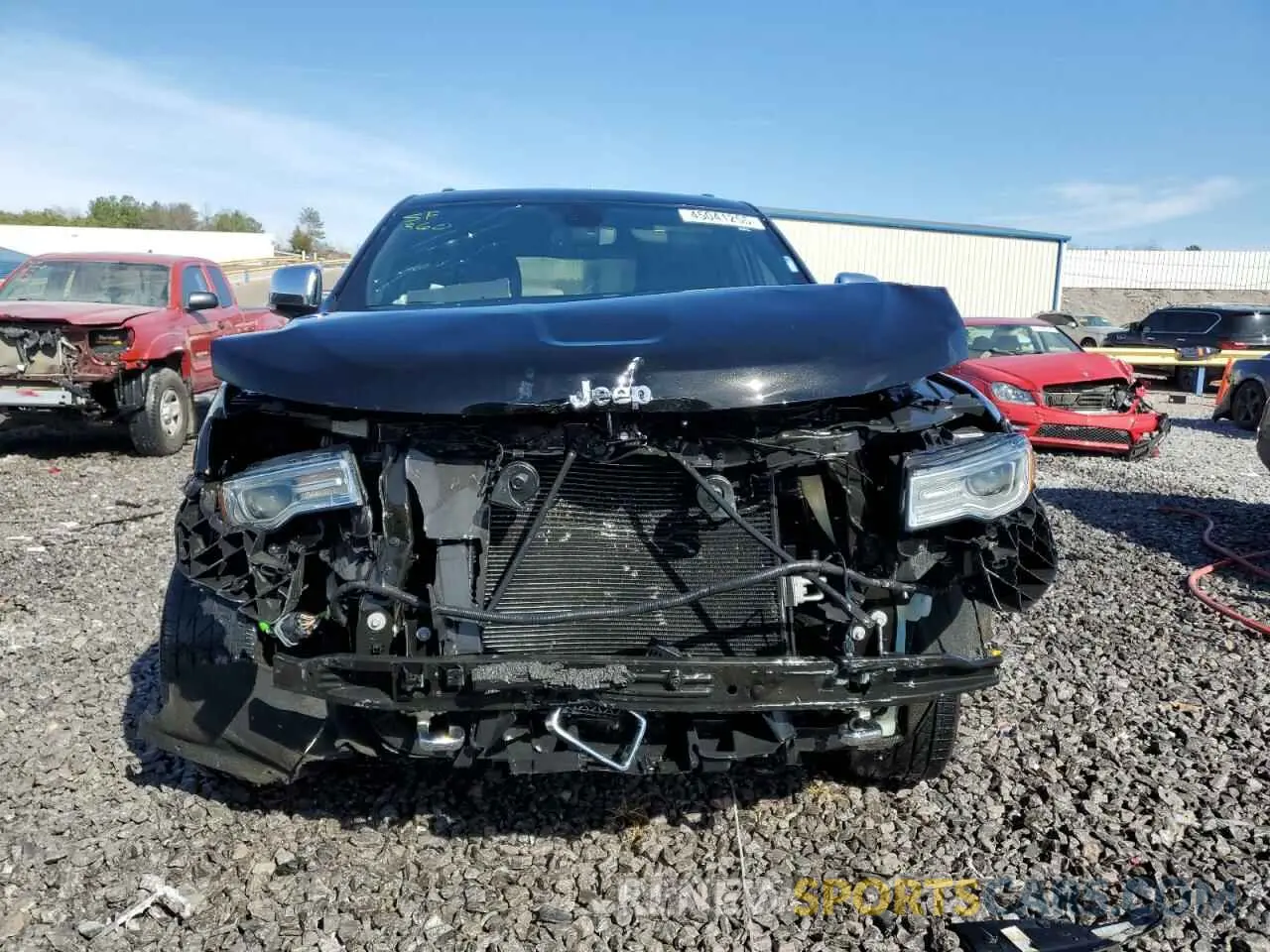 5 Photograph of a damaged car 1C4RJECG2MC570483 JEEP GRAND CHER 2021