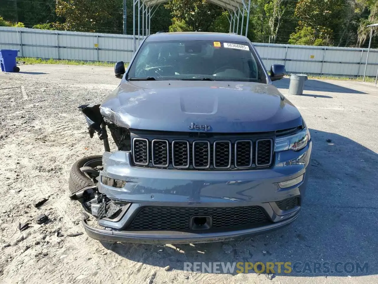 5 Photograph of a damaged car 1C4RJECG8MC737932 JEEP GRAND CHER 2021