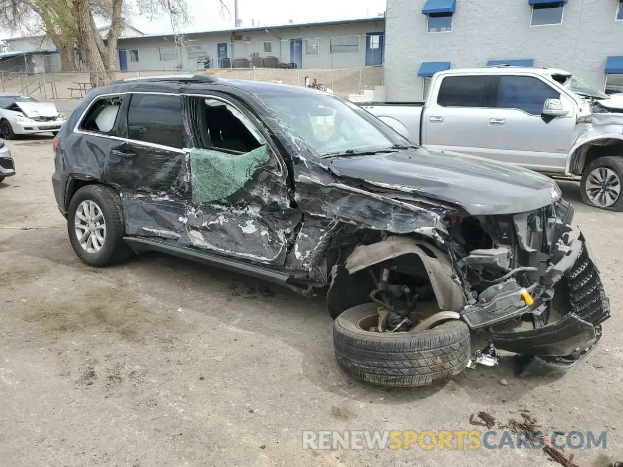 4 Photograph of a damaged car 1C4RJFAG2MC582030 JEEP GRAND CHER 2021