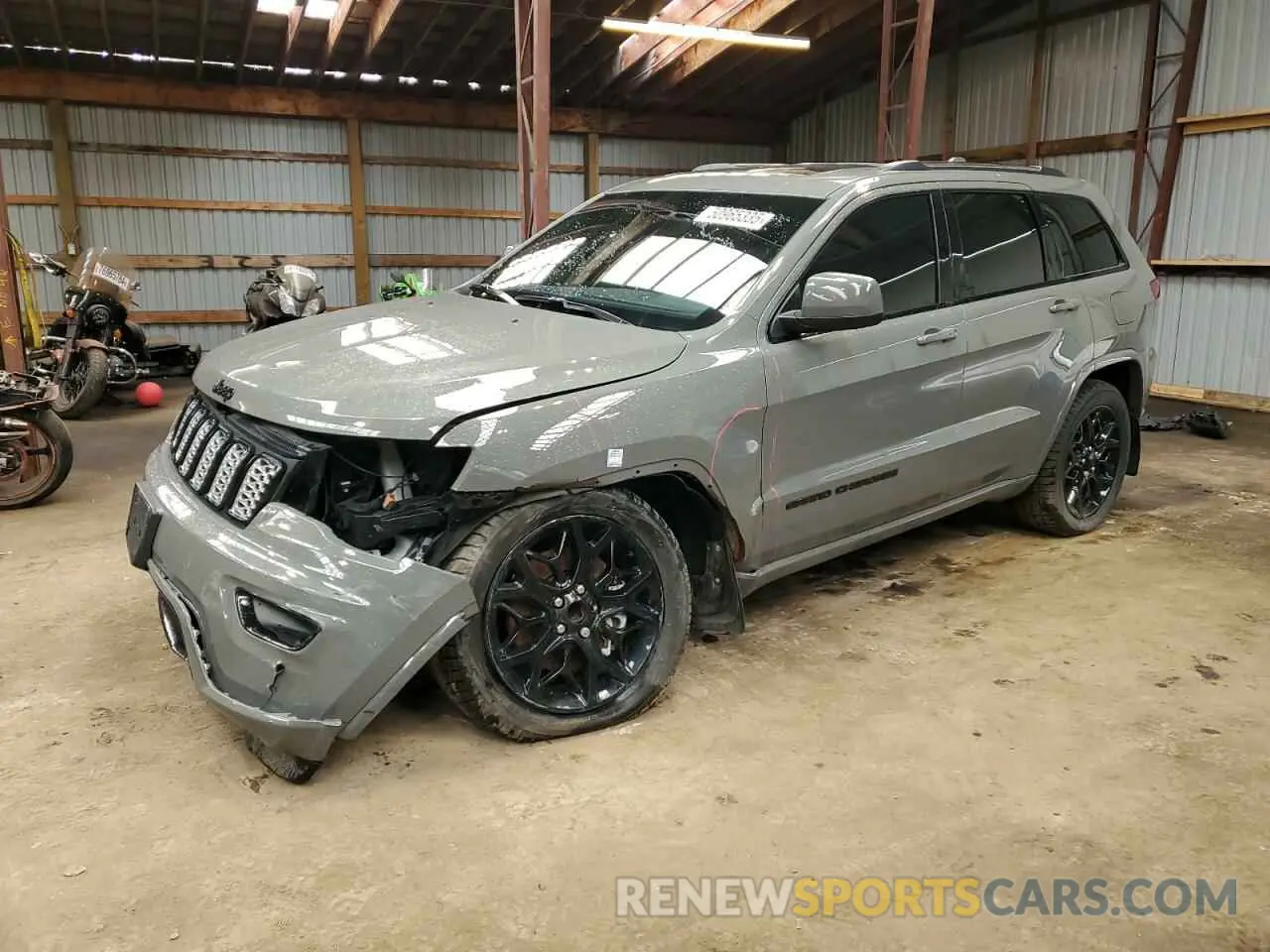 1 Photograph of a damaged car 1C4RJFAG2MC686579 JEEP GRAND CHER 2021
