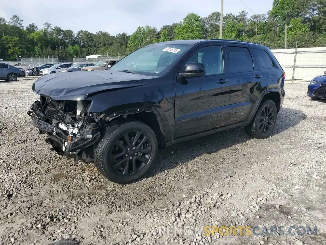 1 Photograph of a damaged car 1C4RJFAG2MC687568 JEEP GRAND CHER 2021