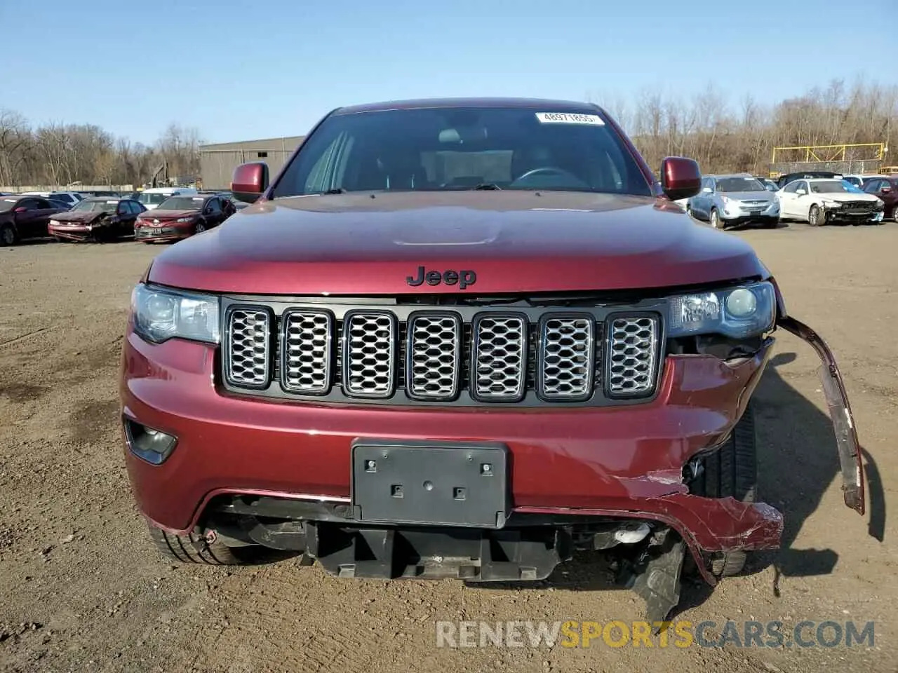 5 Photograph of a damaged car 1C4RJFAG3MC759829 JEEP GRAND CHER 2021