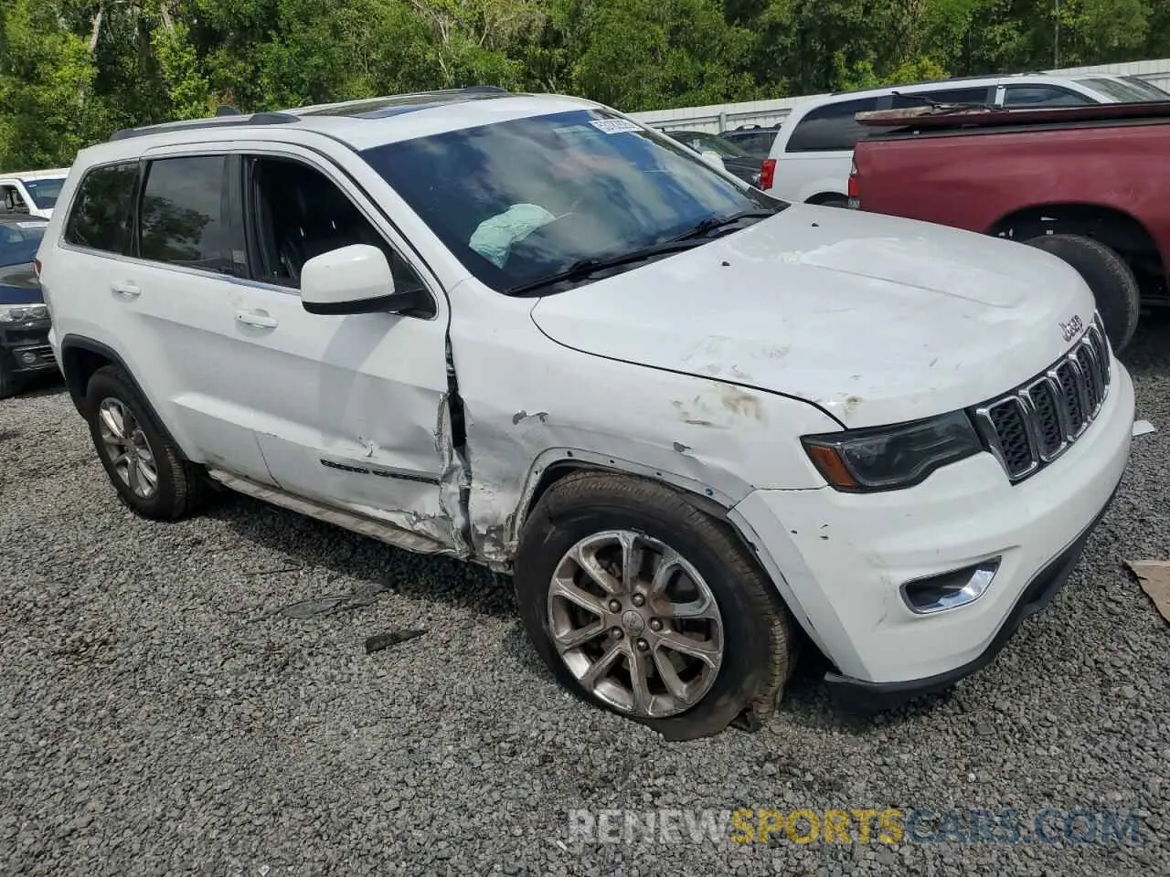 4 Photograph of a damaged car 1C4RJFAG5MC516104 JEEP GRAND CHER 2021