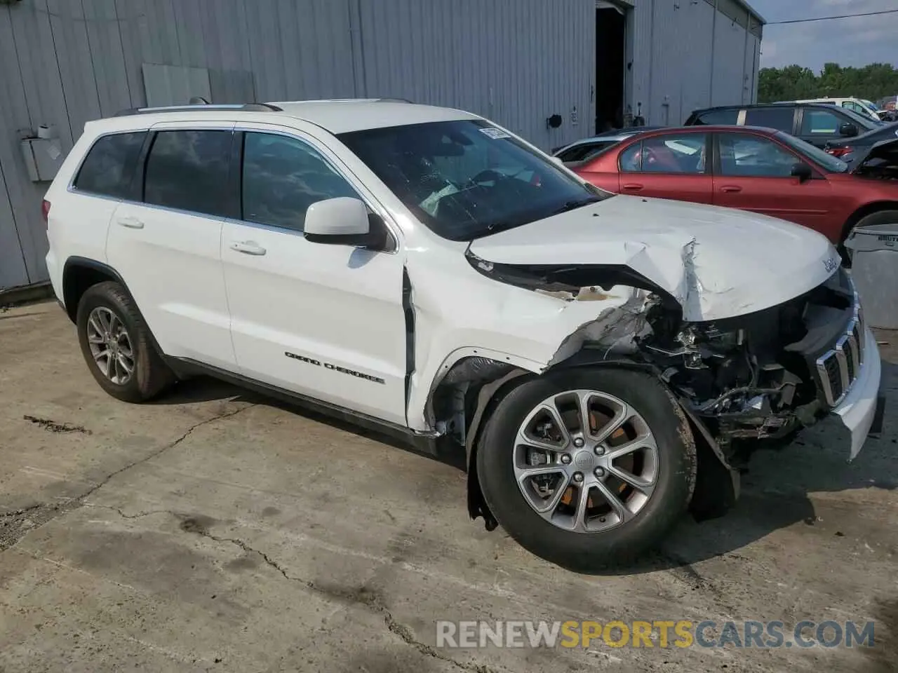 4 Photograph of a damaged car 1C4RJFAG6MC525118 JEEP GRAND CHER 2021
