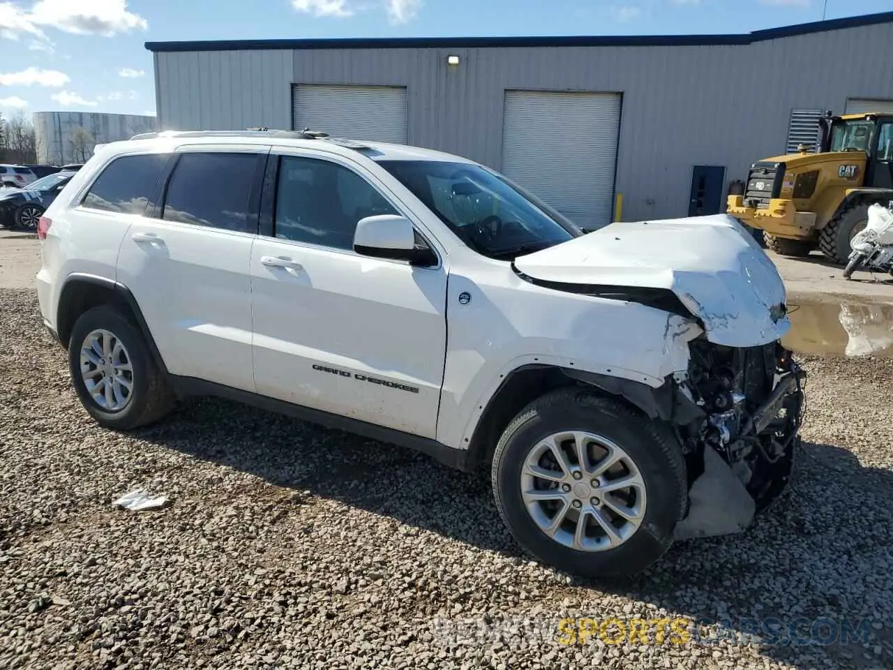 4 Photograph of a damaged car 1C4RJFAG6MC842638 JEEP GRAND CHER 2021