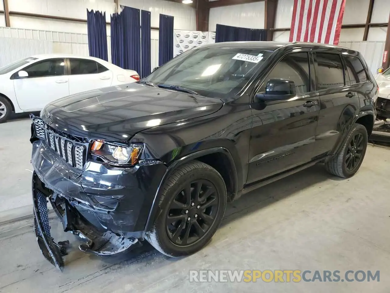 1 Photograph of a damaged car 1C4RJFAG7MC515617 JEEP GRAND CHER 2021