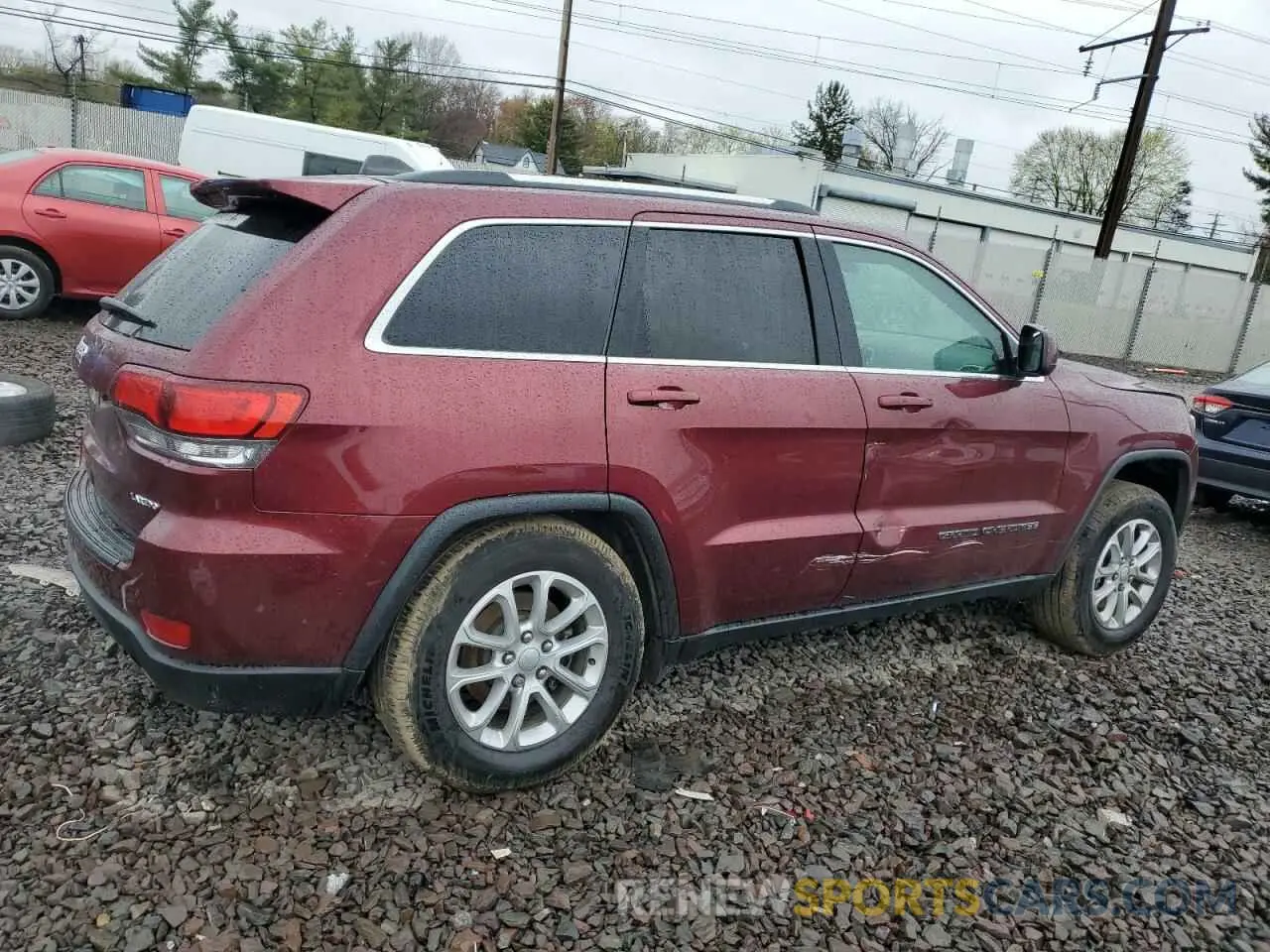 3 Photograph of a damaged car 1C4RJFAG7MC530327 JEEP GRAND CHER 2021