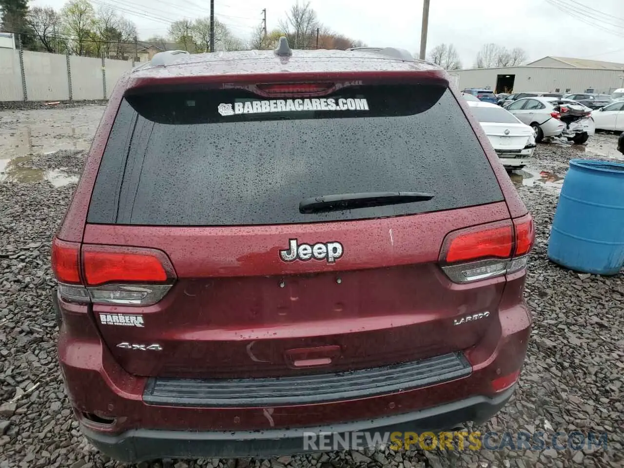 6 Photograph of a damaged car 1C4RJFAG7MC530327 JEEP GRAND CHER 2021