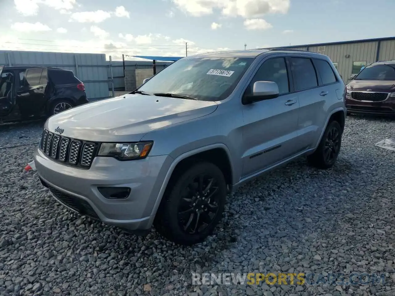 1 Photograph of a damaged car 1C4RJFAG8MC776996 JEEP GRAND CHER 2021