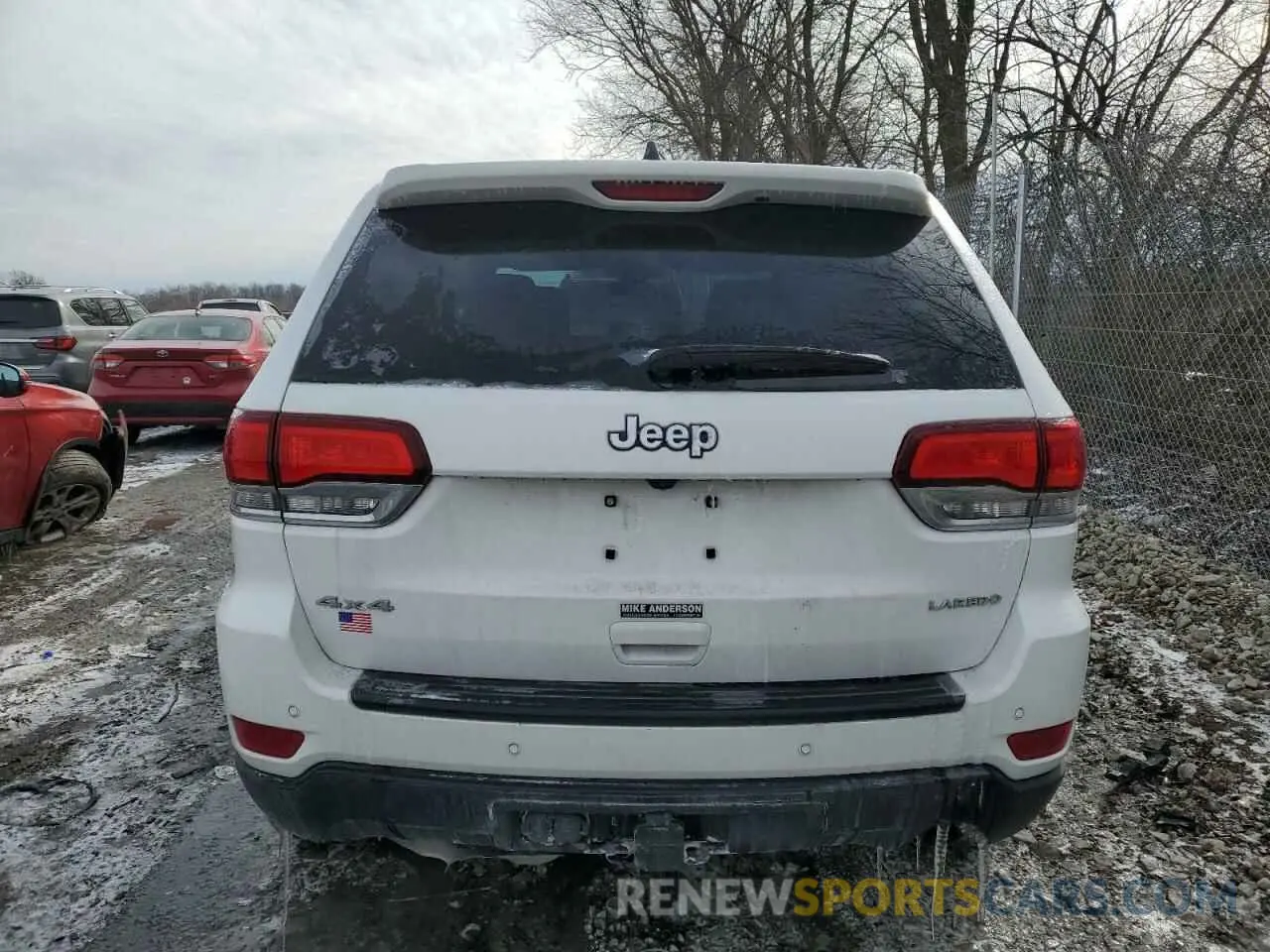 6 Photograph of a damaged car 1C4RJFAG9MC840625 JEEP GRAND CHER 2021