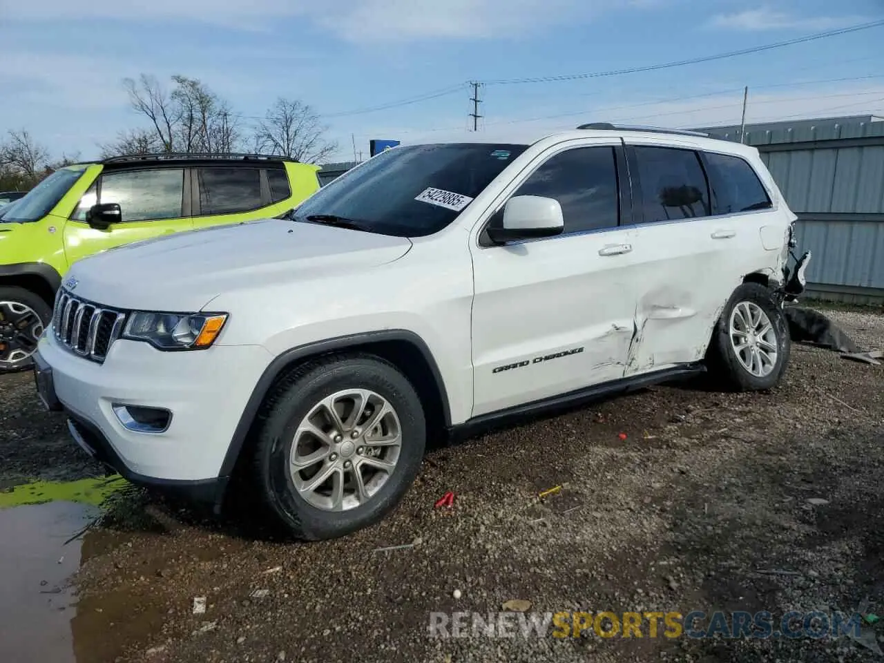 1 Photograph of a damaged car 1C4RJFAGXMC592563 JEEP GRAND CHER 2021