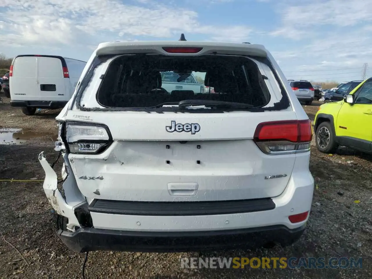 6 Photograph of a damaged car 1C4RJFAGXMC592563 JEEP GRAND CHER 2021
