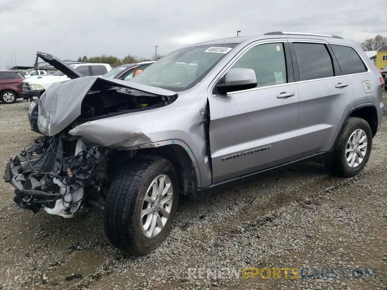 1 Photograph of a damaged car 1C4RJFAGXMC649313 JEEP GRAND CHER 2021