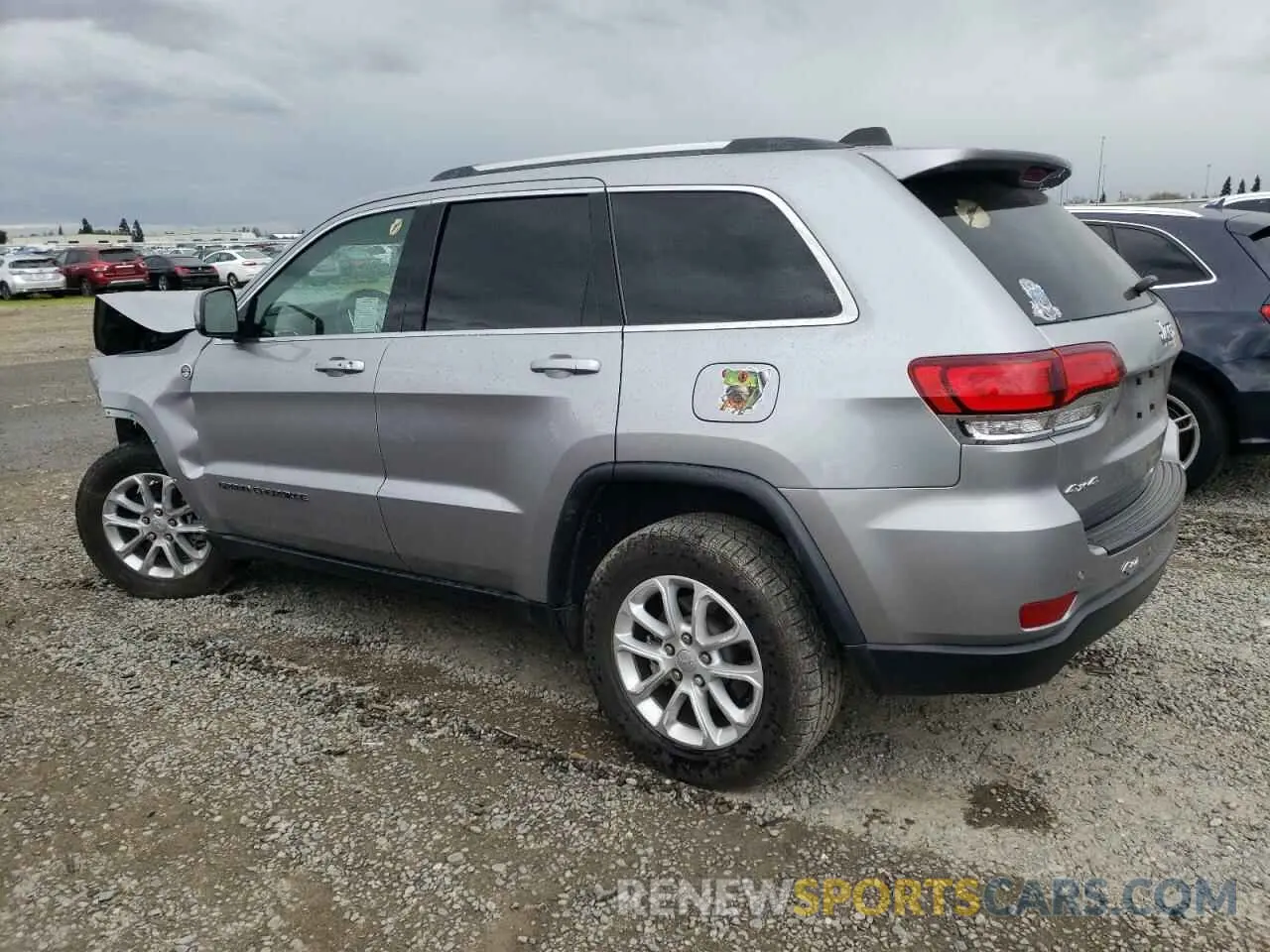 2 Photograph of a damaged car 1C4RJFAGXMC649313 JEEP GRAND CHER 2021