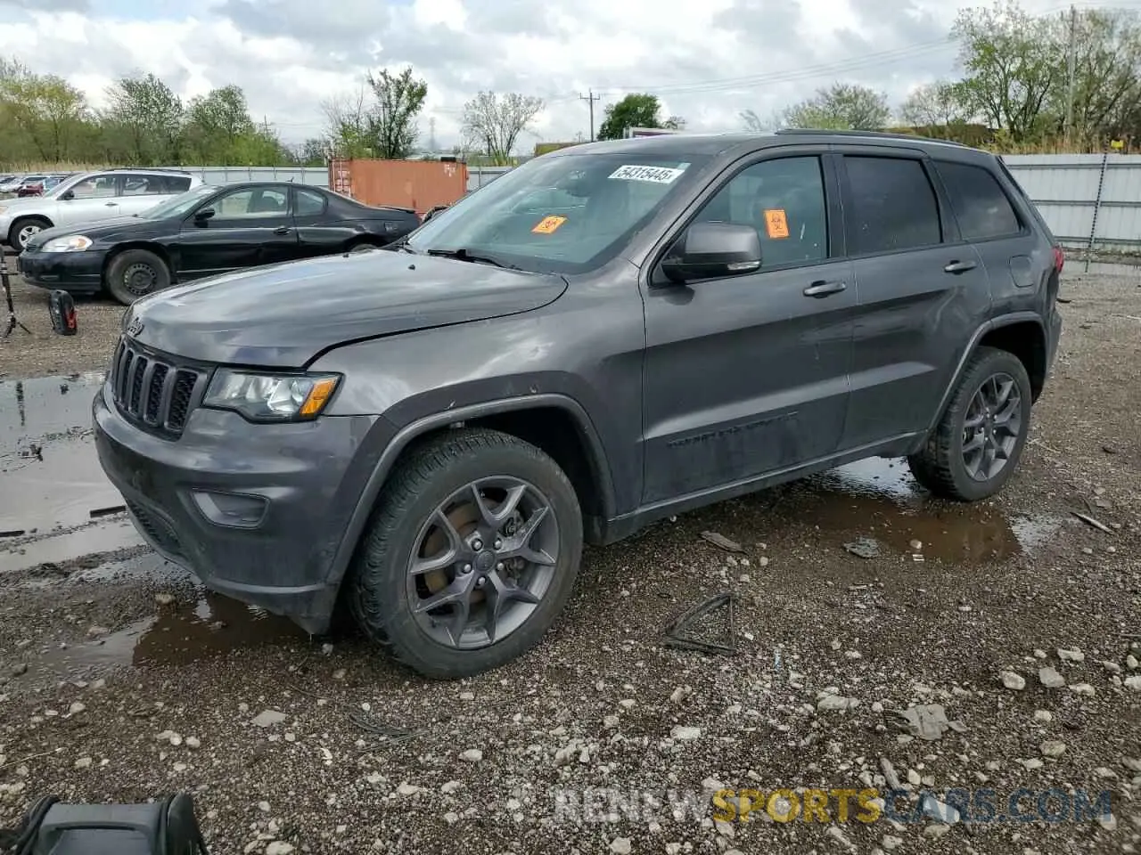 1 Photograph of a damaged car 1C4RJFBG0MC617145 JEEP GRAND CHER 2021