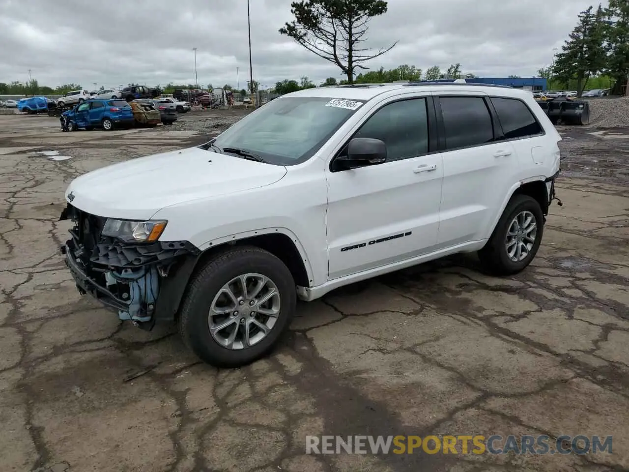 1 Photograph of a damaged car 1C4RJFBG0MC708027 JEEP GRAND CHER 2021