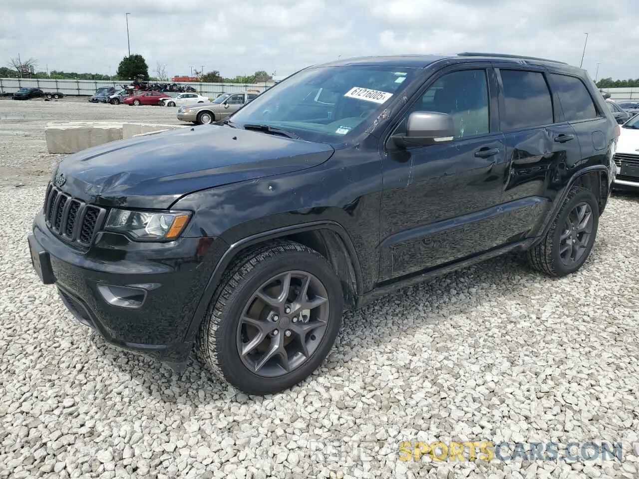 1 Photograph of a damaged car 1C4RJFBG0MC802294 JEEP GRAND CHER 2021