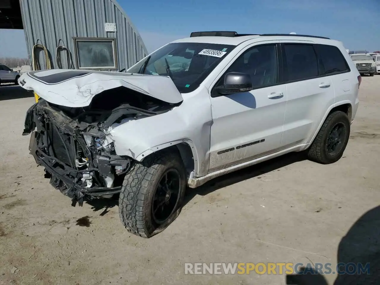 1 Photograph of a damaged car 1C4RJFBG1MC731736 JEEP GRAND CHER 2021