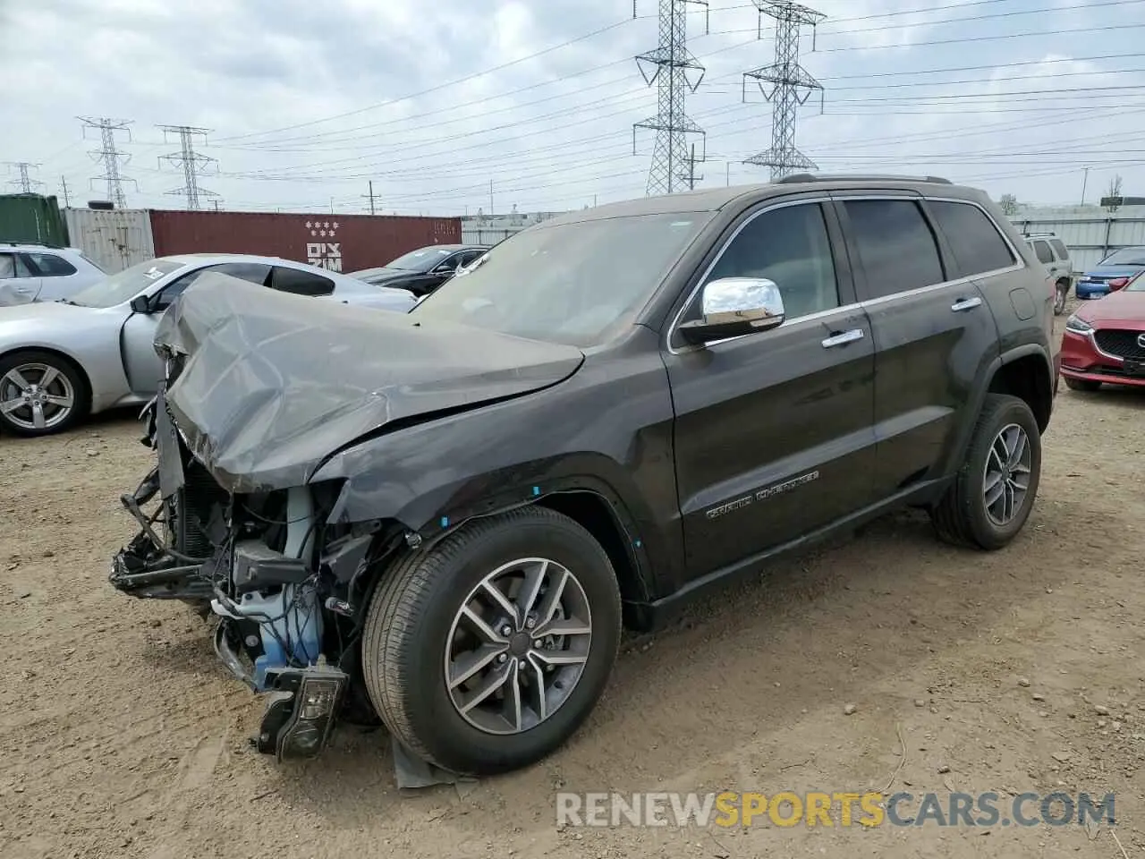 1 Photograph of a damaged car 1C4RJFBG1MC782847 JEEP GRAND CHER 2021