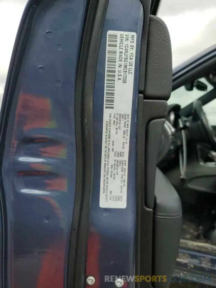 14 Photograph of a damaged car 1C4RJFBG1MC817208 JEEP GRAND CHER 2021