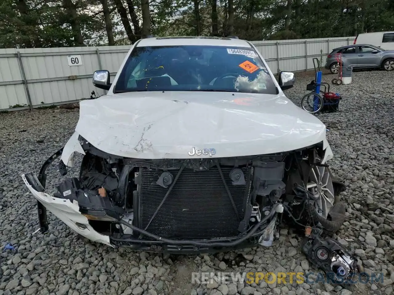 5 Photograph of a damaged car 1C4RJFBG3MC754970 JEEP GRAND CHER 2021