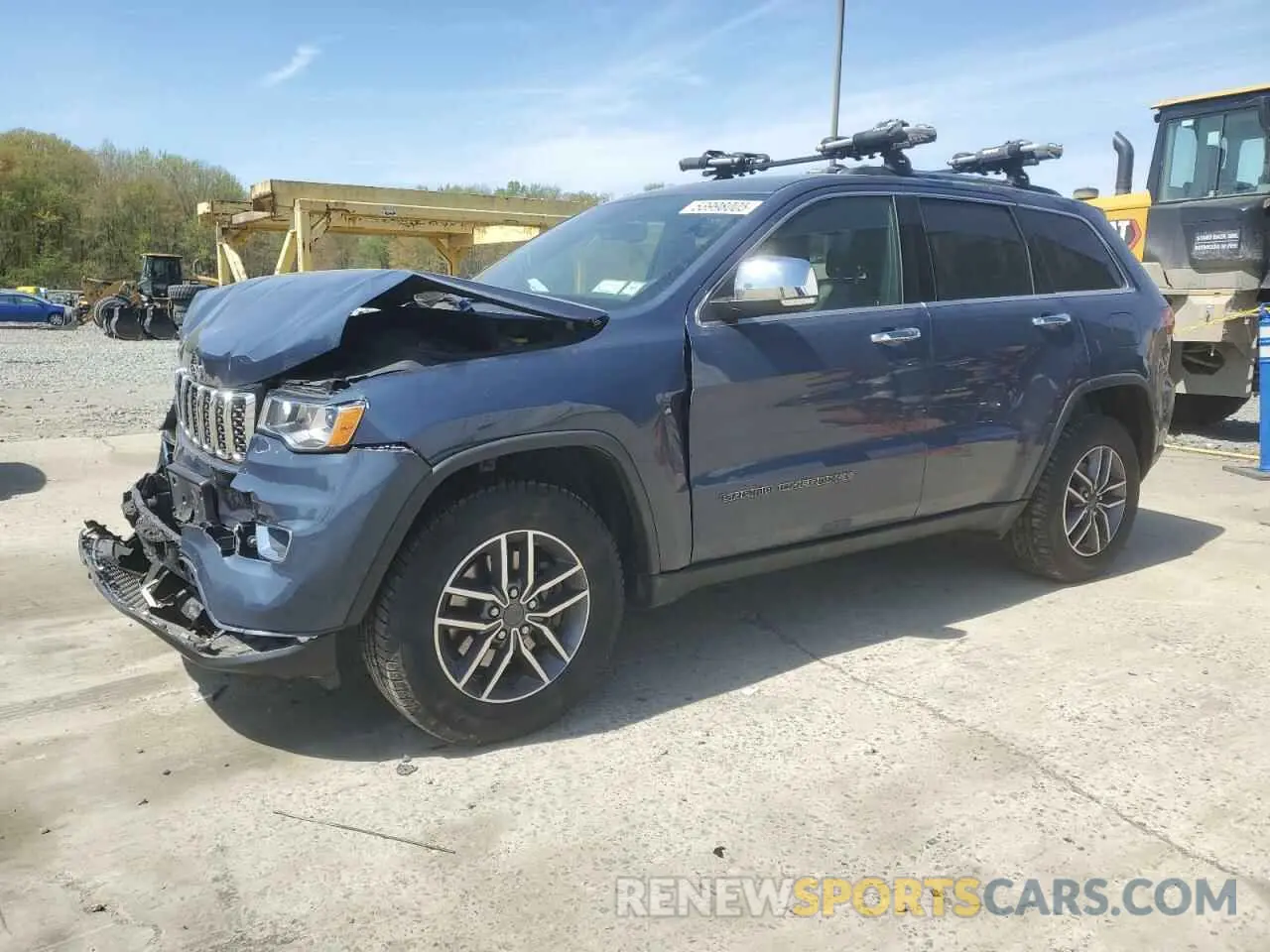 1 Photograph of a damaged car 1C4RJFBG6MC616310 JEEP GRAND CHER 2021