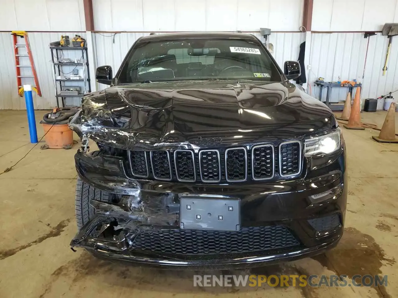 5 Photograph of a damaged car 1C4RJFBG6MC828091 JEEP GRAND CHER 2021