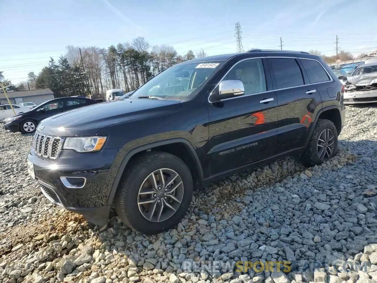 1 Photograph of a damaged car 1C4RJFBG7MC501148 JEEP GRAND CHER 2021