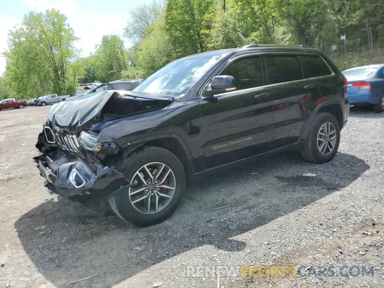 1 Photograph of a damaged car 1C4RJFBG7MC563519 JEEP GRAND CHER 2021