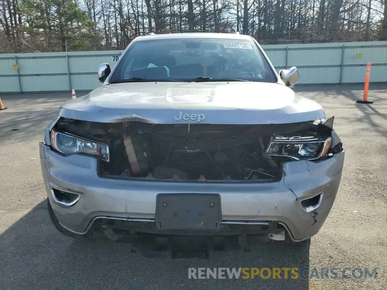 5 Photograph of a damaged car 1C4RJFBG7MC665757 JEEP GRAND CHER 2021