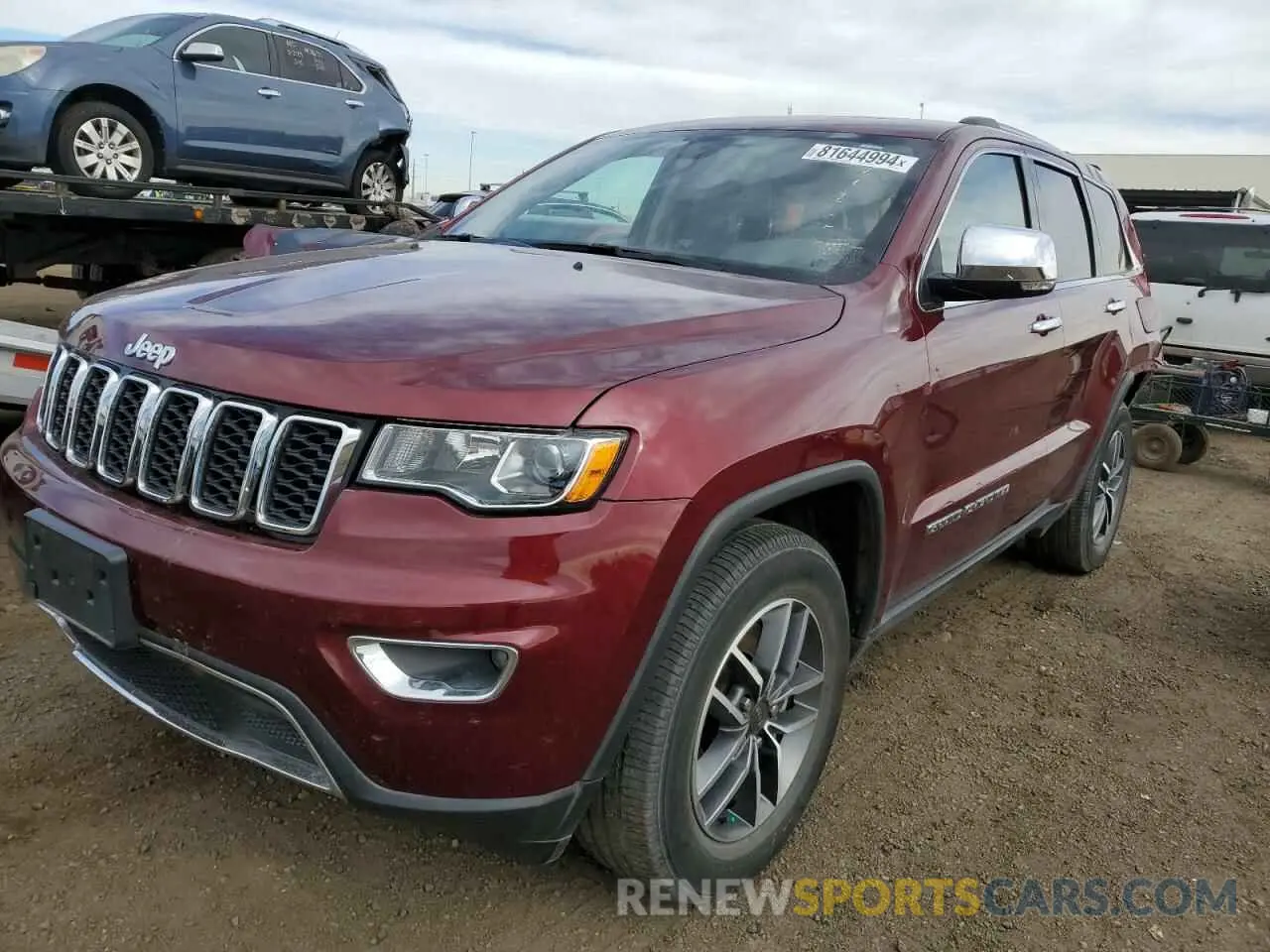 1 Photograph of a damaged car 1C4RJFBG7MC703164 JEEP GRAND CHER 2021
