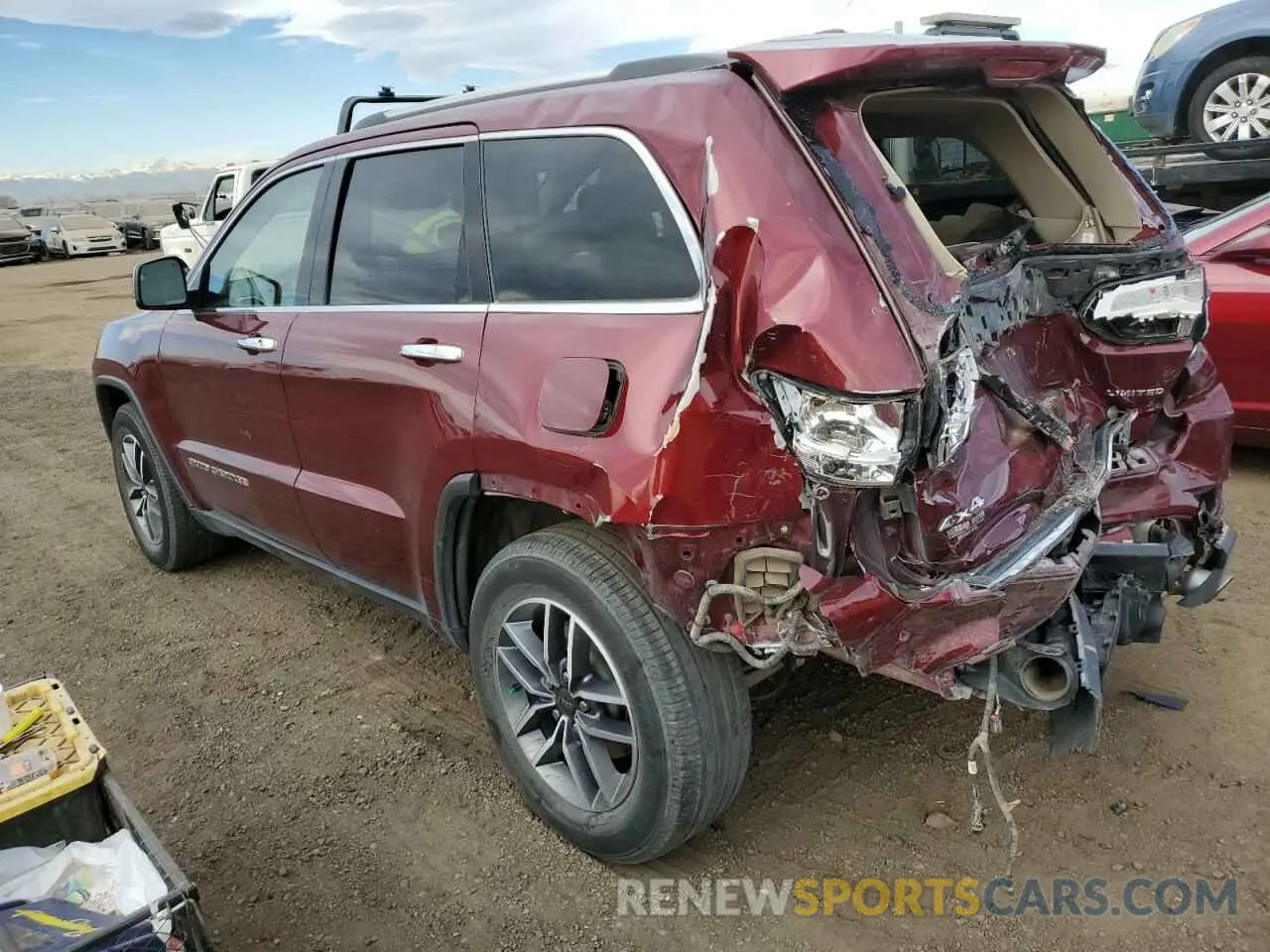 2 Photograph of a damaged car 1C4RJFBG7MC703164 JEEP GRAND CHER 2021