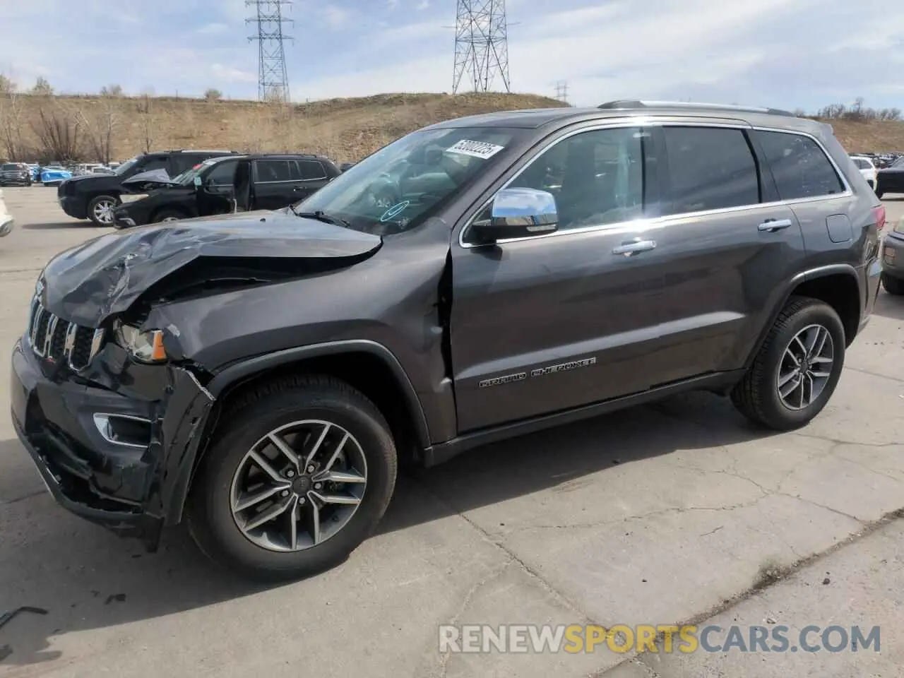 1 Photograph of a damaged car 1C4RJFBG7MC869071 JEEP GRAND CHER 2021