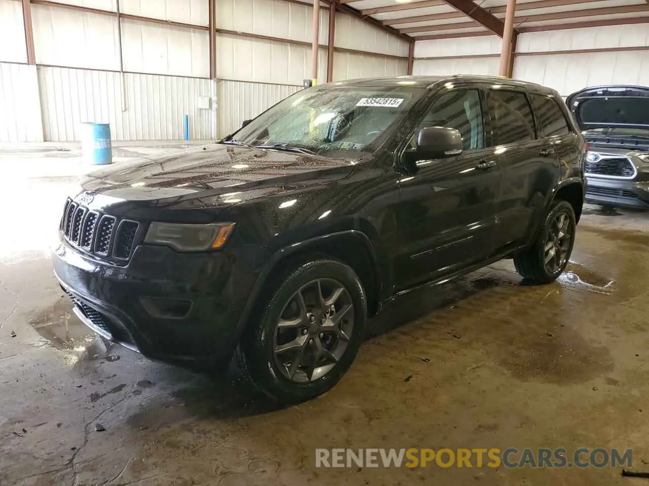 1 Photograph of a damaged car 1C4RJFBG8MC589076 JEEP GRAND CHER 2021