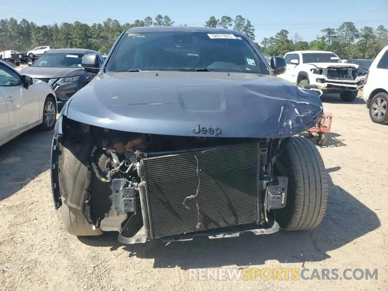5 Photograph of a damaged car 1C4RJFBG8MC622769 JEEP GRAND CHER 2021