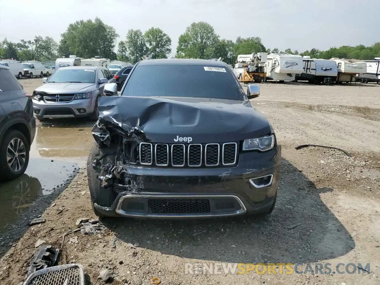 5 Photograph of a damaged car 1C4RJFBGXMC501225 JEEP GRAND CHER 2021